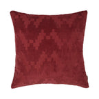Twisted Brooklyn kussen bordeaux 45x45cm