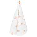 Theedoek Ø 80 cm Beige Bruin Katoen Keukenhanddoek