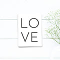 Love - Postkaart 10 set