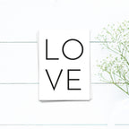 Love - Postkaart 10 set