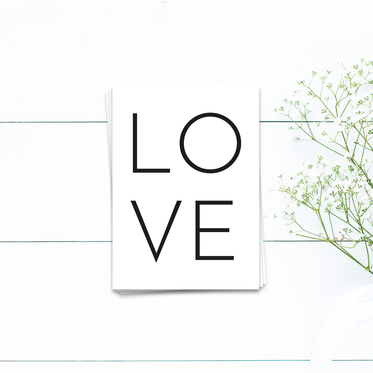 Love - Postkaart 10 set