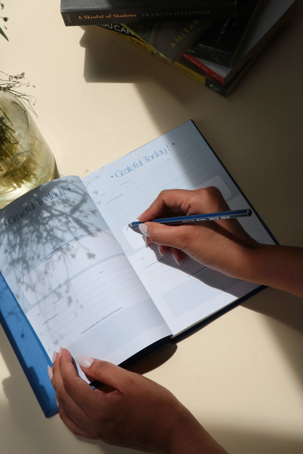 Dankbaarheidsdagboek met harde kaft - voor een bewust leven