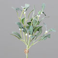 Kunst maretak bevlokt 2st 32cm