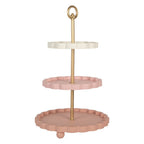 Etagère Ø 30x50 cm Roze Metaal
