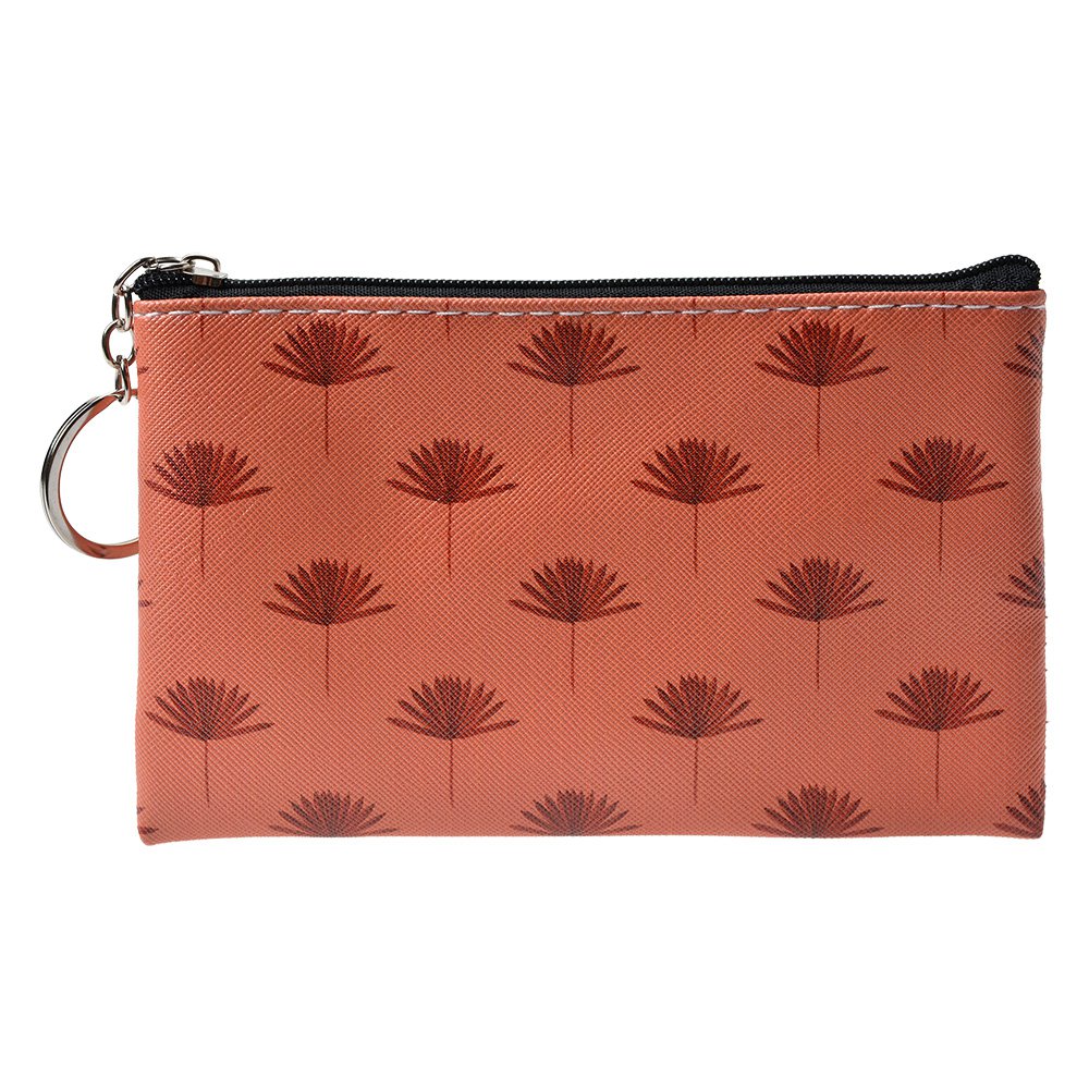 Portemonnee 10x15 cm Bruin Polyester