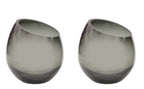 Waxinelichthouder - Moho grey (set van 2 stuks)