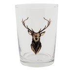 Waterglas 400 ml Bruin Glas Rendier Drinkbeker