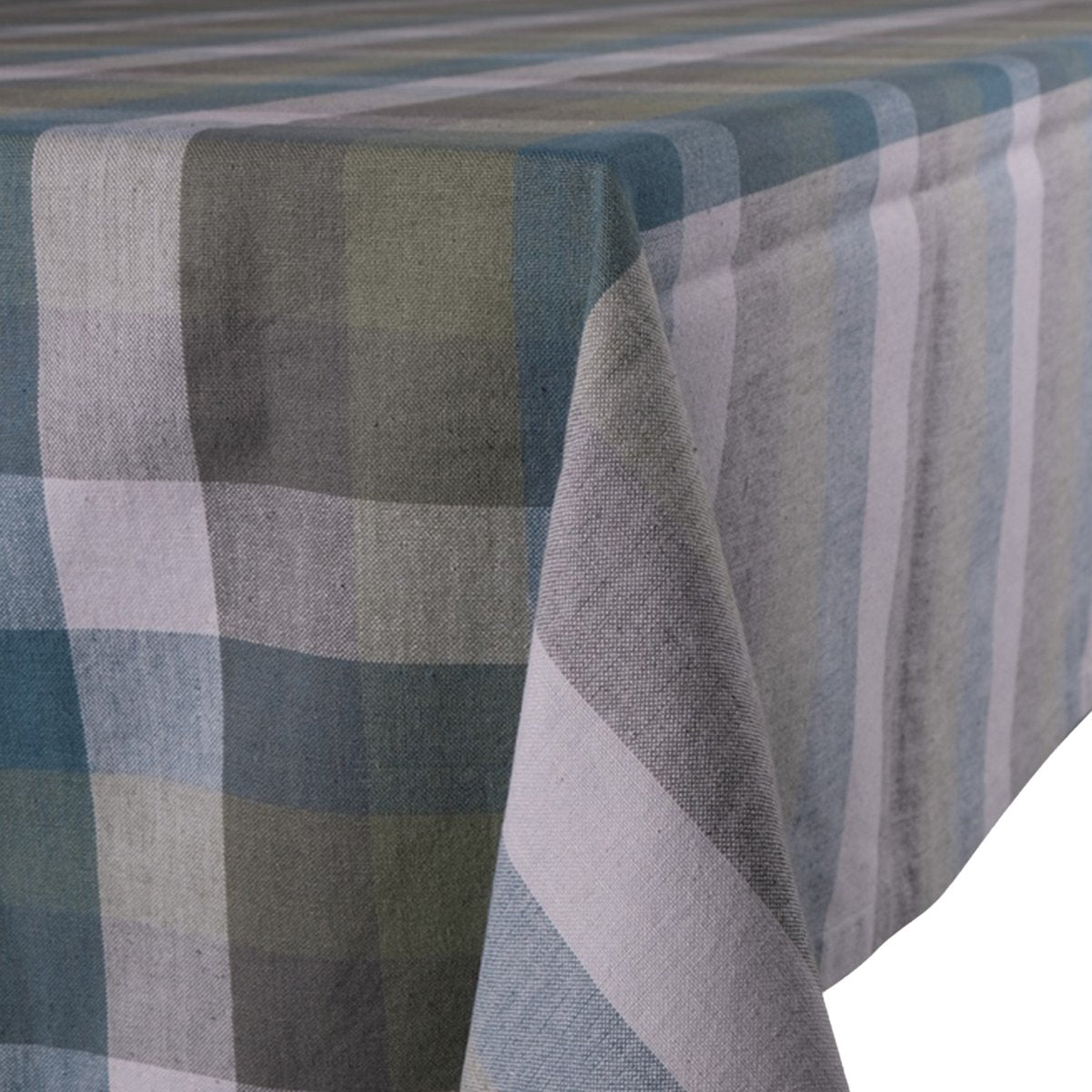 Broad Check Tafelkleed Textiel multi 140x300cm