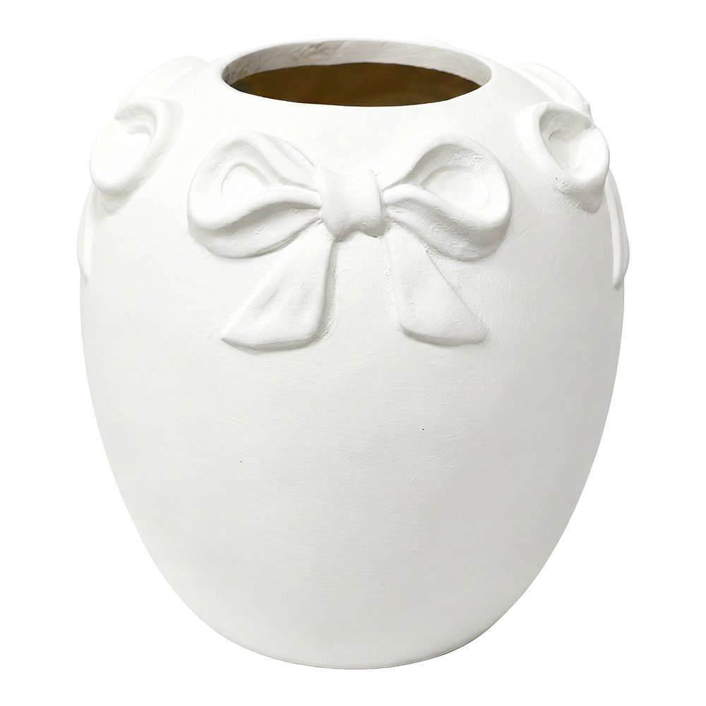 Vaas Wit Terracotta