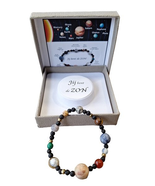 Dames armband "jij bent de zon"