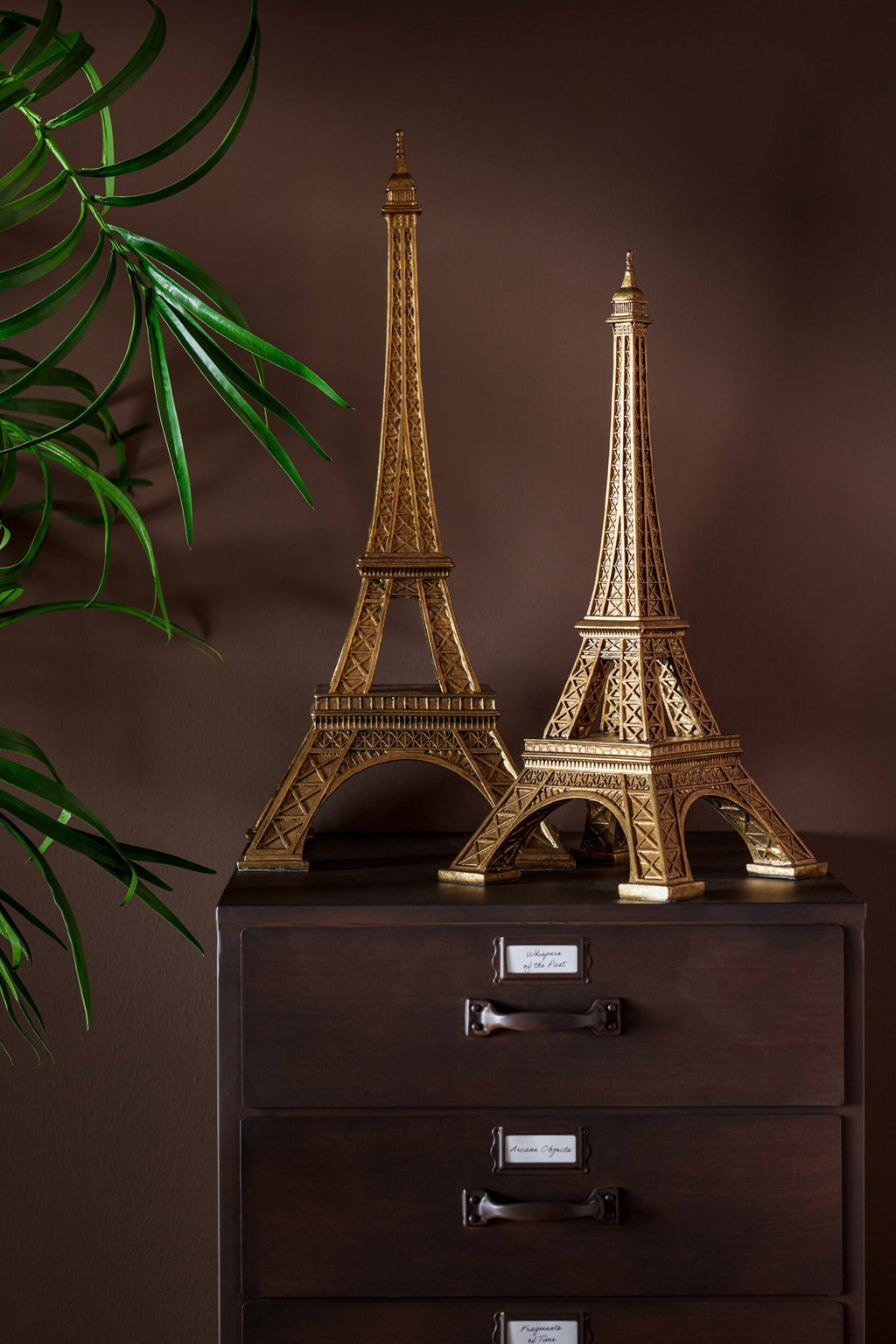 J-Line Eiffeltoren - polyresin - goud - large