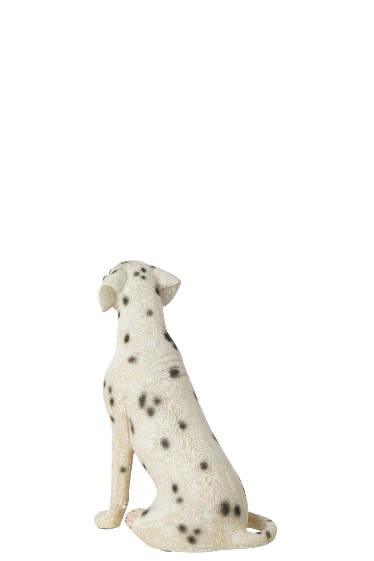 J-Line Dalmatiër - polyresin - wit/zwart - small