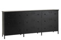 J-Line kast Cade - ijzer - zwart