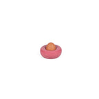 Eierdopje 10xH4cm roze Billie - Set van 2
