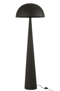 J-Line lamp Paddenstoel - metaal - zwart