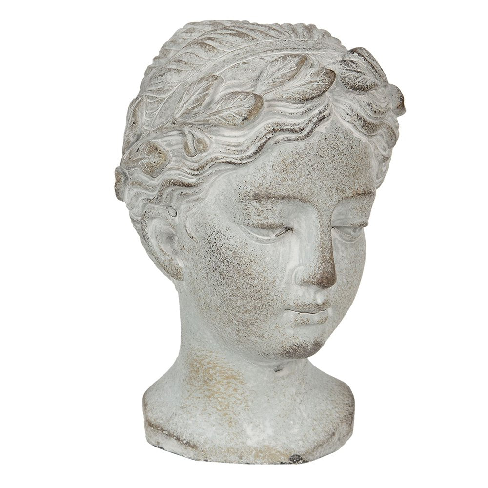Buste Buste 12x11x17 cm Grijs Steen
