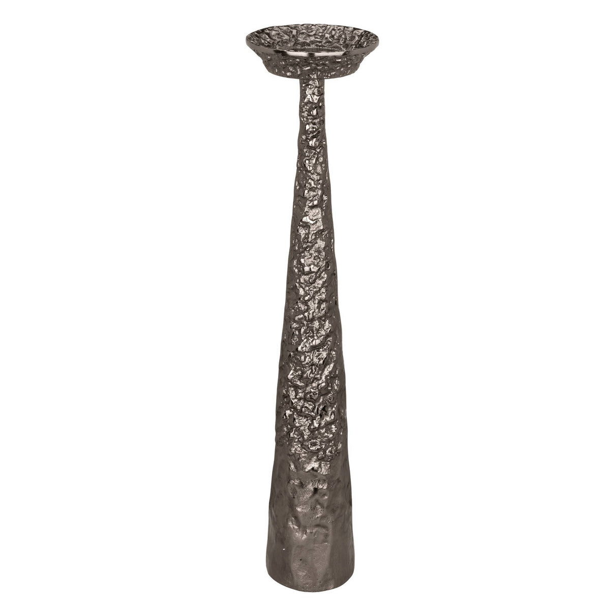Kandelaar Butuan Nikkel 16x75 cm