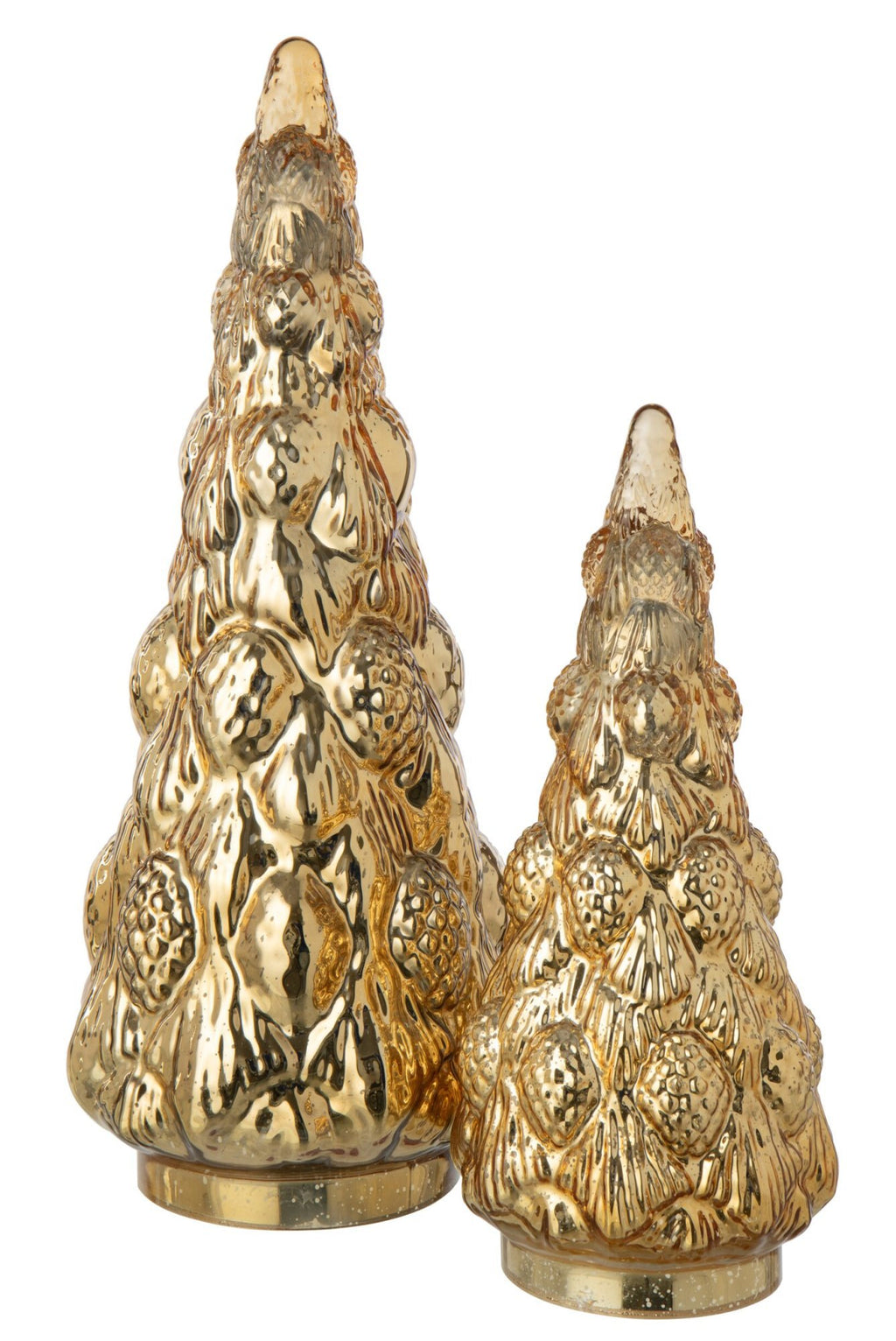 J-Line decoratieboom - glas - goud