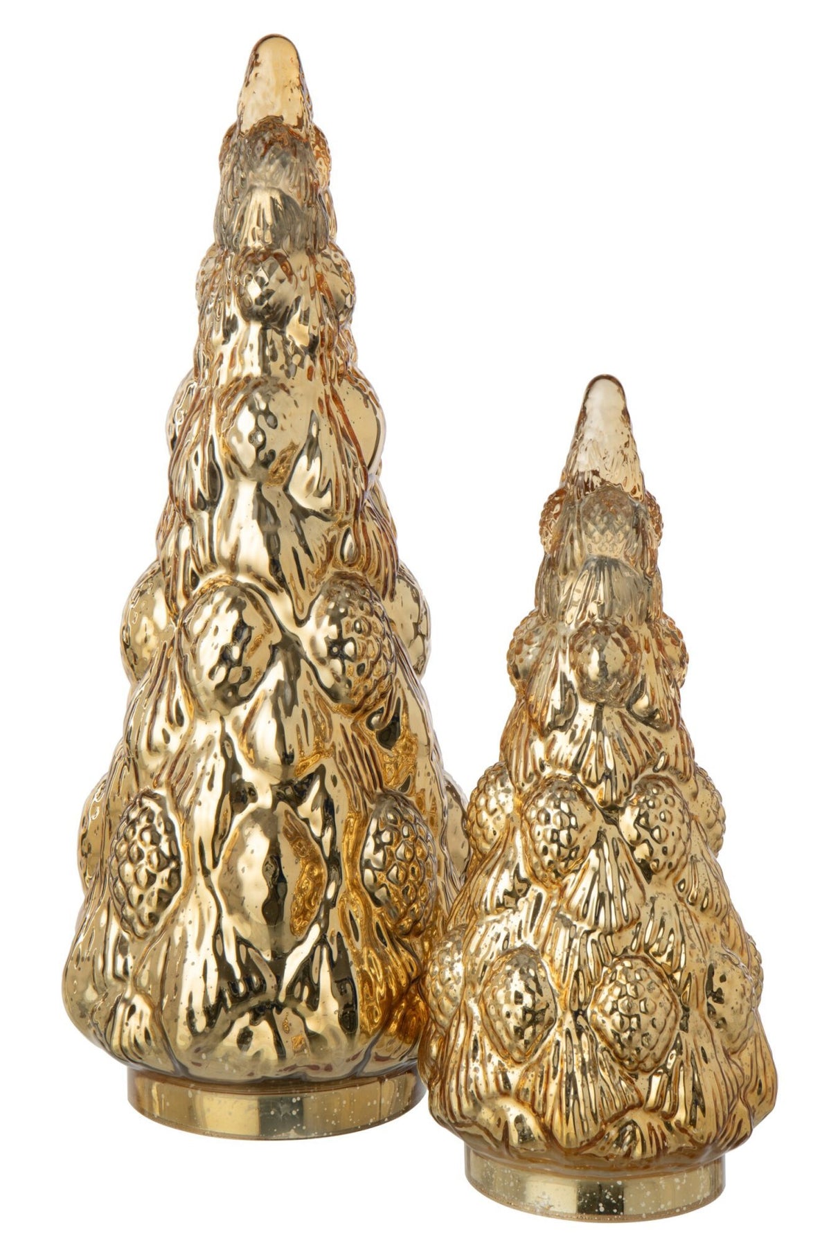 J-Line decoratieboom - glas - goud