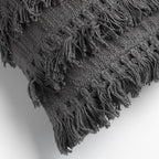 Nederlands decor Fara - Cushion 40x60 cm Charcoal Gray - Anthracite