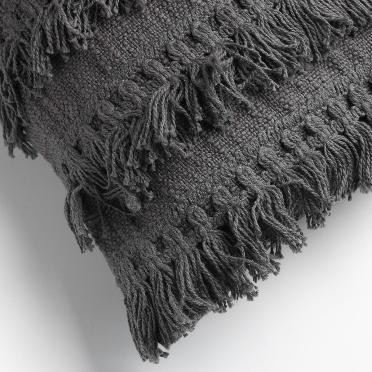 Nederlands decor Fara - Cushion 40x60 cm Charcoal Gray - Anthracite