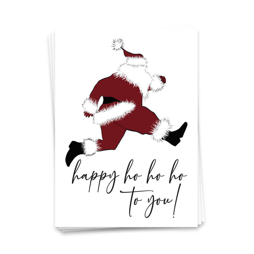 Happy Hohoho To You - Christmas Card 10 Set