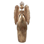 Kerstdecoratie Engel 62x25x169 cm Goudkleurig Metaal