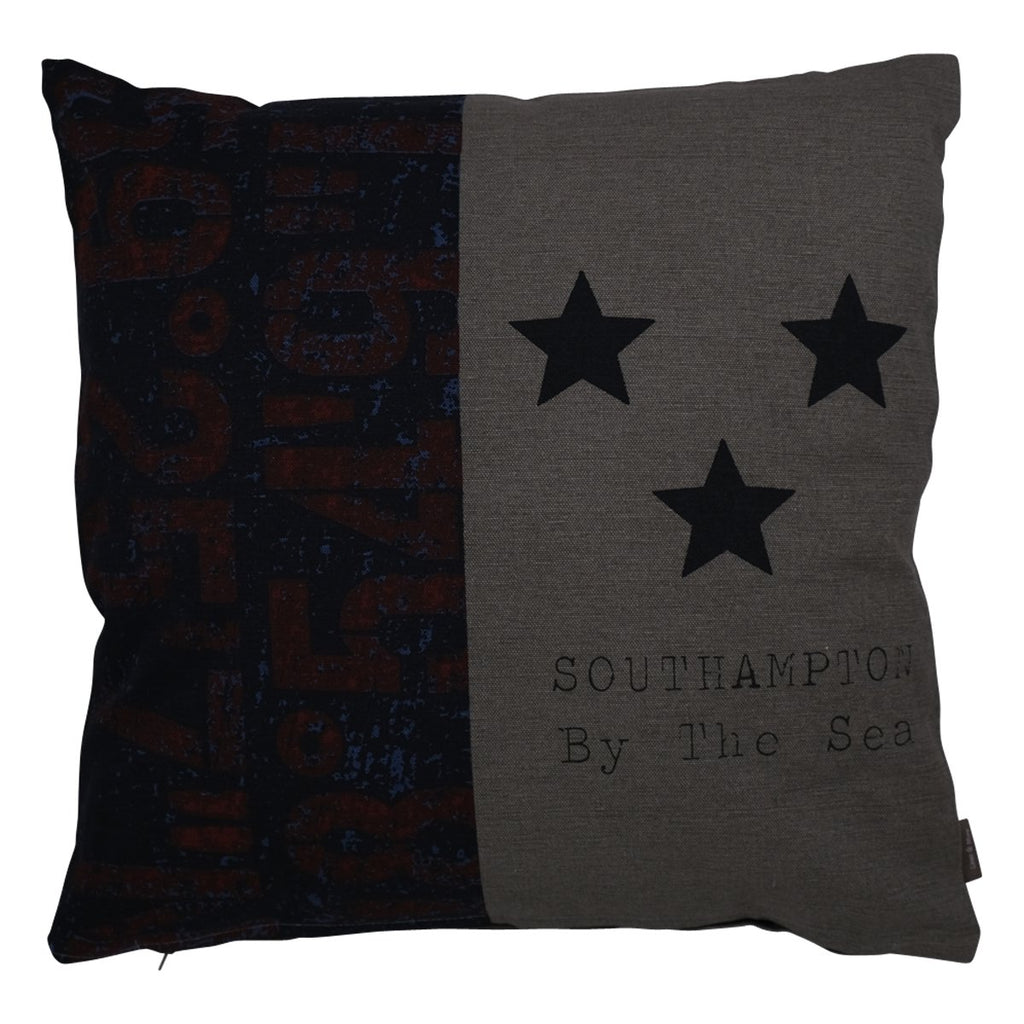 Kussen Southhampton 45x45 grijs