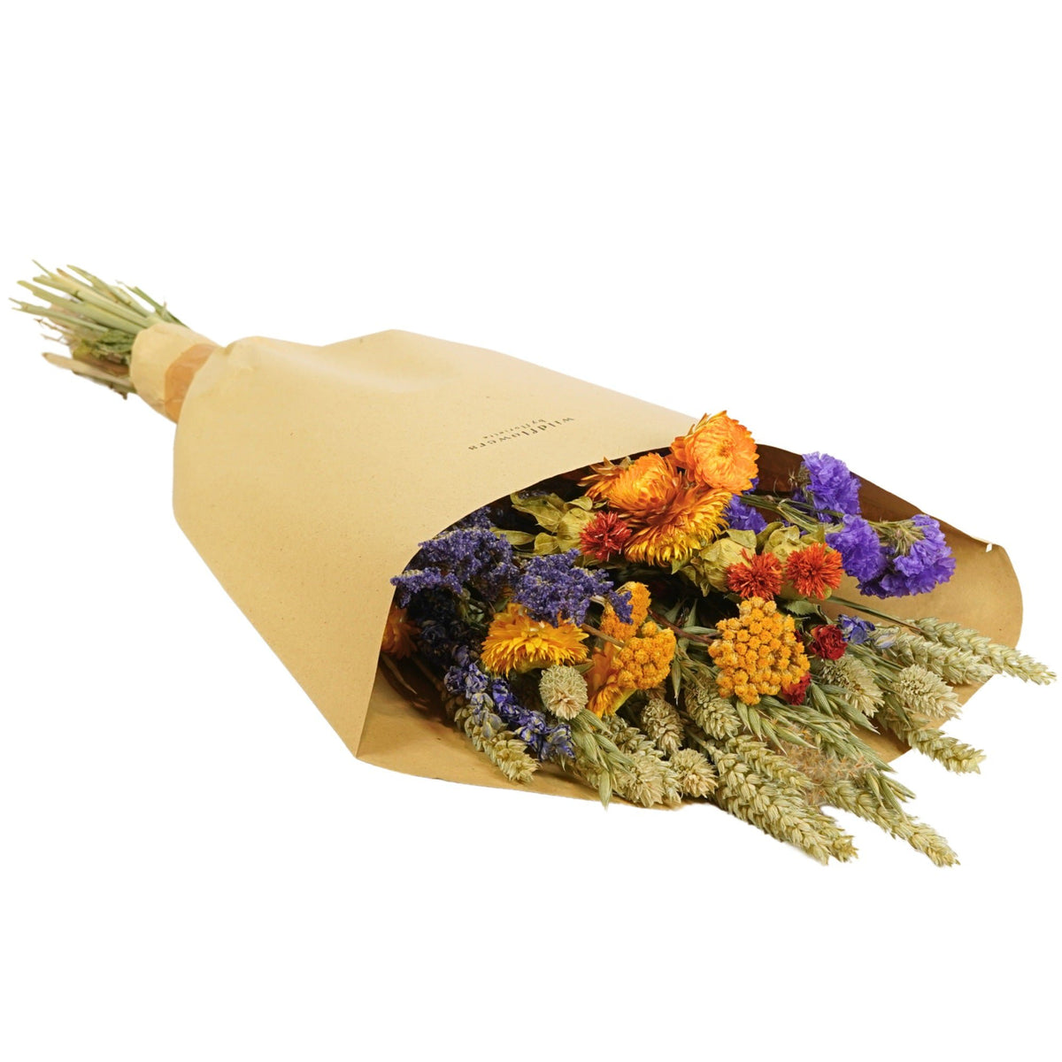 Gedroogde Bloemen Veldboeket – Oranje