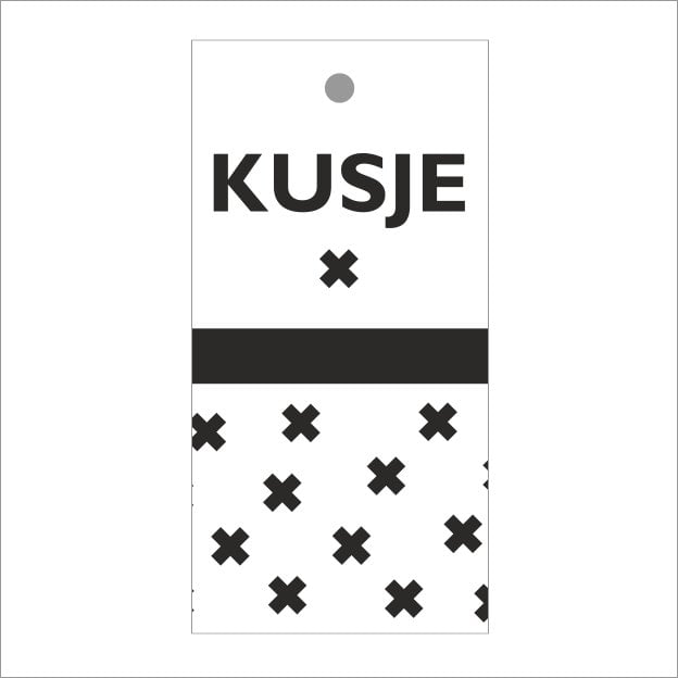 Cadeaukaartjes - kusje - 20 stuks