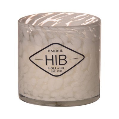 Hib White Musk Cylinder Geurkaars tijger wit H8 D8
