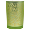 Theelichthouder paisley lime large 18cm*