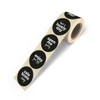 Text mix - Cadeaustickers op rol - 500 stuks