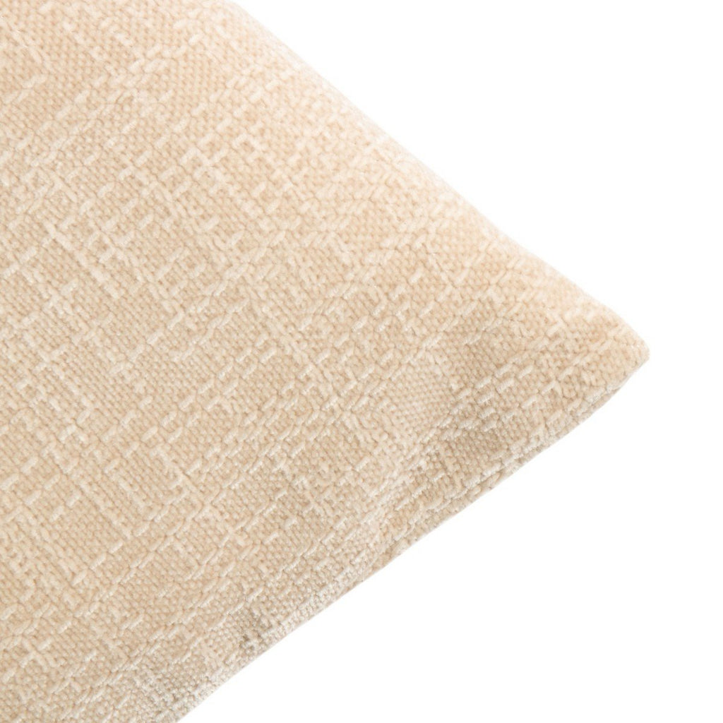 Kussen Empress velvet slub beige 45x45cm