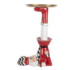 Kerstdecoratie Beeld Notenkraker 23x30x43 cm Rood Kunststof