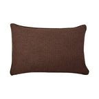 Velvet wool cappuccino cushion 40x60 cm