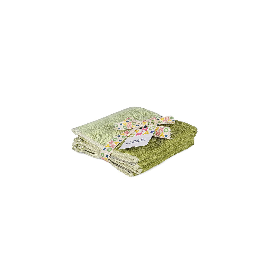 Gastendoekje 30x30cm pistachegroen Pixie - Set van 2