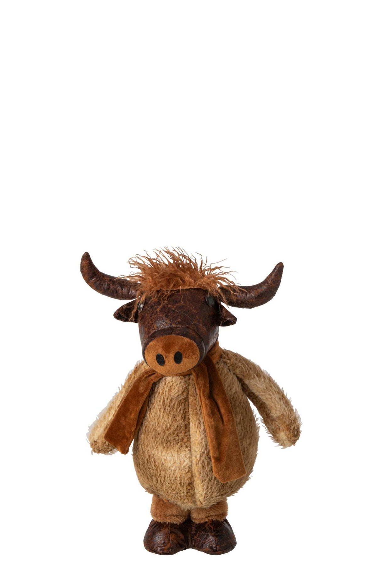 J-Line stier vacht - polyester - bruin - large