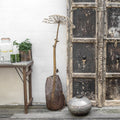 Metalen pot rond
