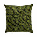 Leopard kussen groen 60x60cm