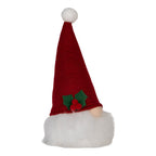 Kerstdecoratie met LED-verlichting Kabouter 10x10x25 cm / 3xAA Rood Synthetisch