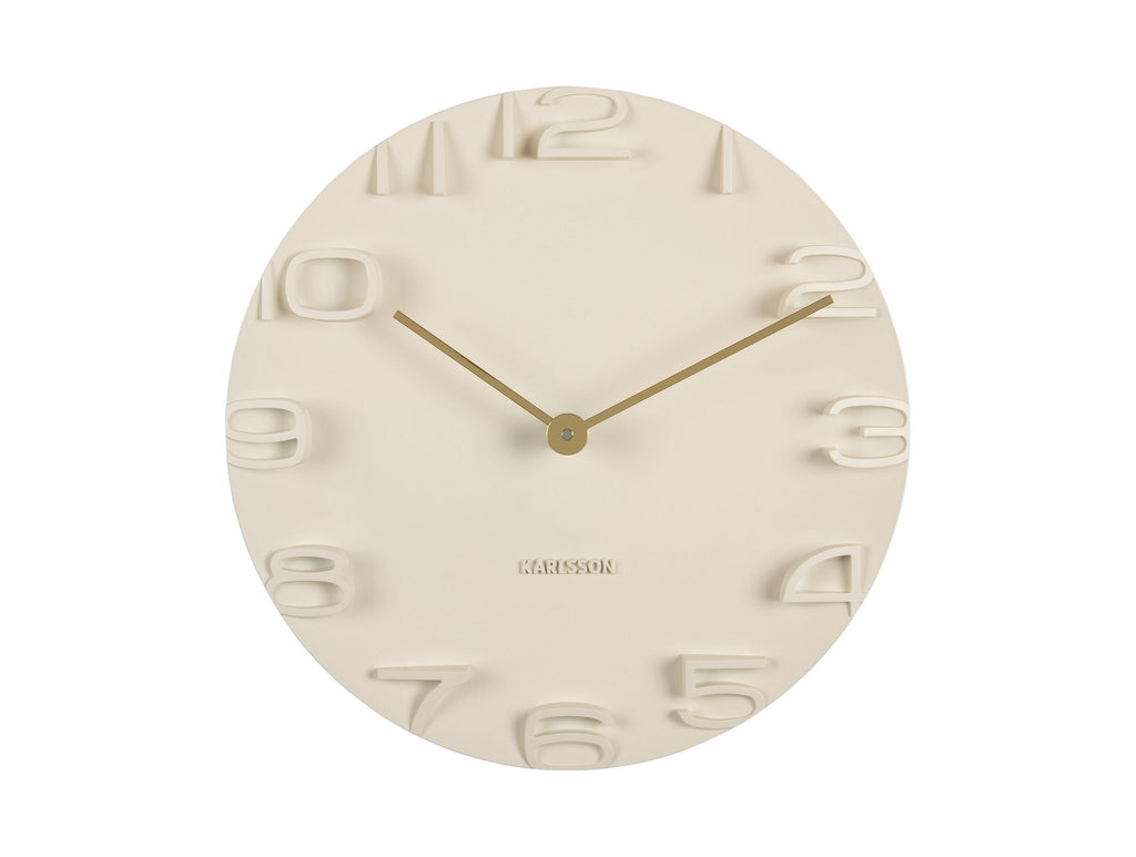 Karlsson wandklok wit Ø 42 cm