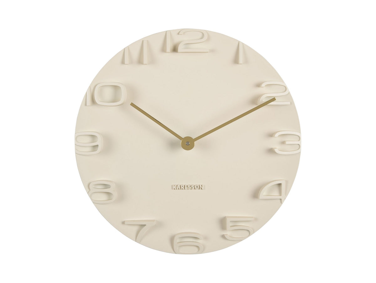 Karlsson wandklok wit Ø 42 cm