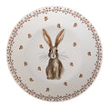 Dinerbord Ø 26 cm Beige Bruin Porselein Konijn Eetbord