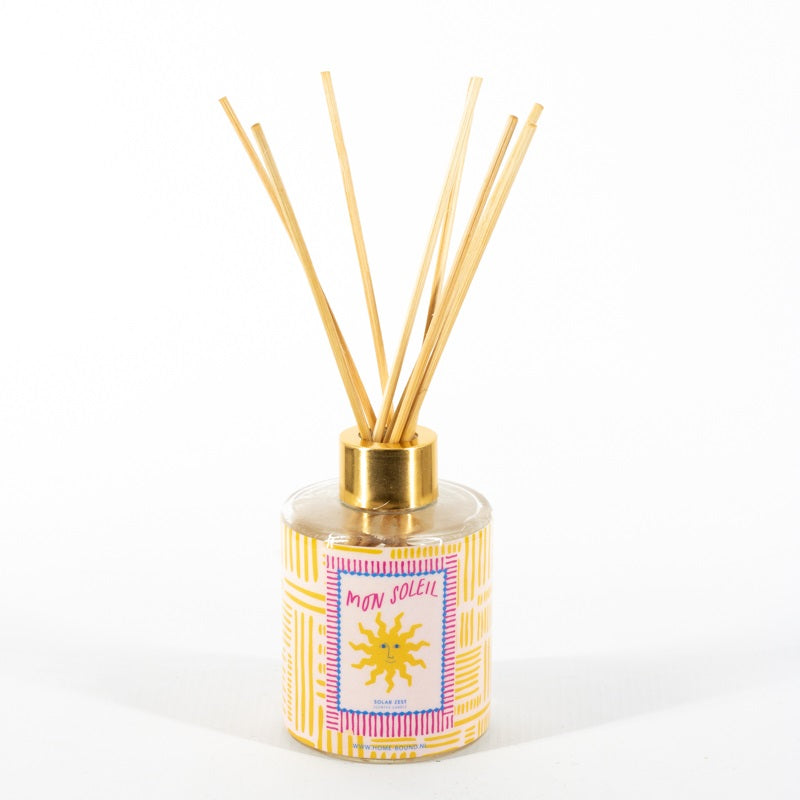 Geurdiffuser stokjes 150ml  Solar Zest