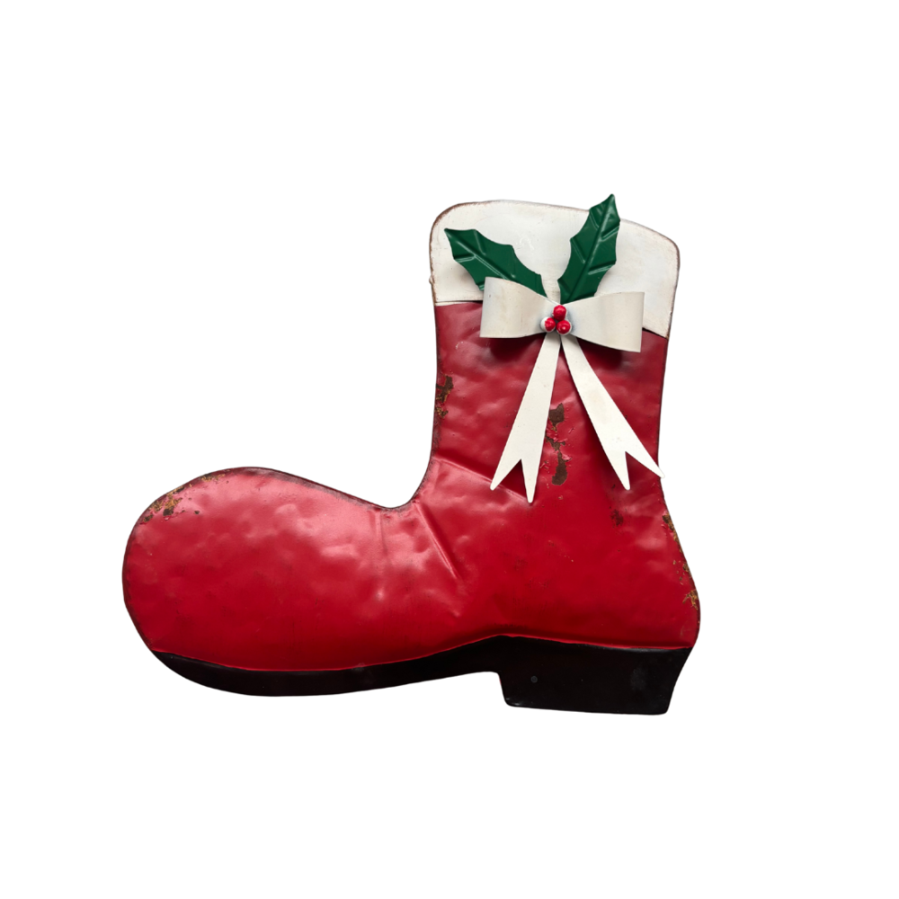 Iron Christmas boot