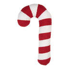 Sierkussen Zuurstok 20x5x50 cm Rood Polyester