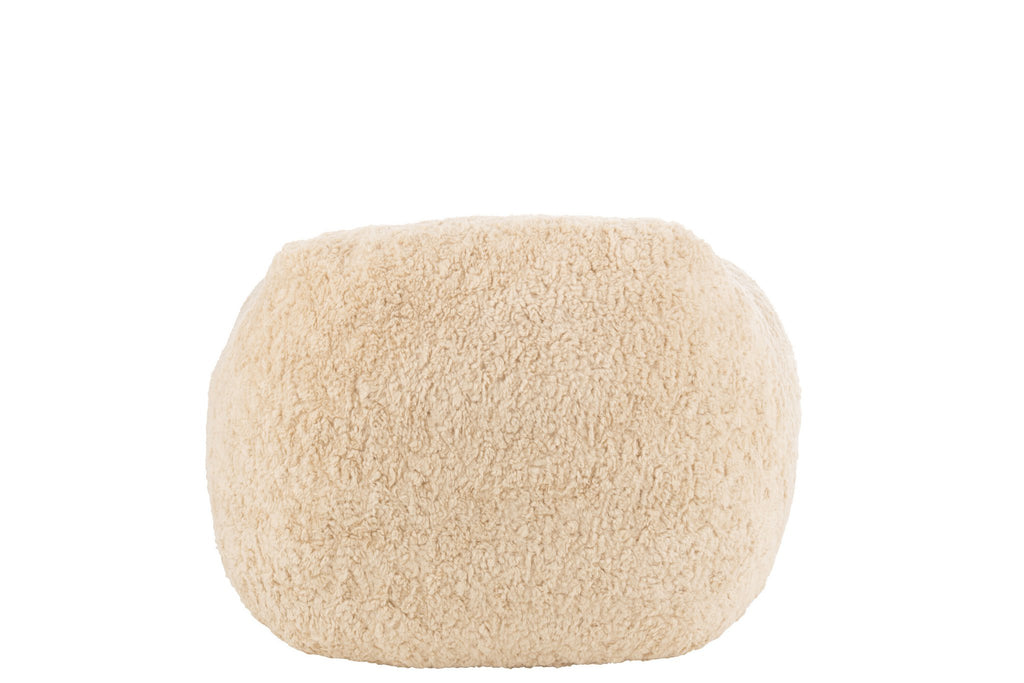 J-Line Bankschaap Polyester Creme Small