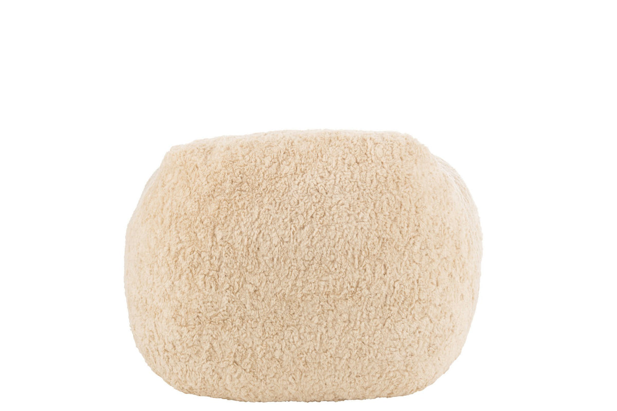 J-Line Bankschaap Polyester Creme Small