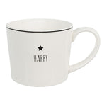 Mok 275 ml Wit Keramiek Ster Drinkbeker